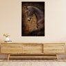 Quadro Decorativo - Cavalo Marrom - 90x60cm - 1