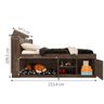 Cama Casal Espaço Pet Chocolate - 4
