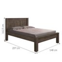 Ver imagem 3 de Cama Casal Chocolate