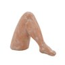 Escultura Decorativa em Resina Perna Dobrada Terracota- 15cm - 1