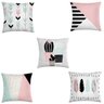 kit 5 capas de almofadas indie escandinavo 40x40 - 1