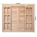 Ver imagem 2 de Janela de Madeira Veneziana de Correr Reto de Cedro Arana Batentes de 14 Cm-1.20(l)x1.00(a)