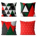 Ver imagem 1 de Kit 4 almofadas para o natal 45x45