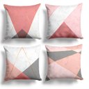 Ver imagem 1 de Kit 4 Capas de almofadas personalizada mármore