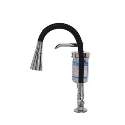 Torneira Filtro Gourmet Flexível Cozinha Bancada Preto/cromo - 2