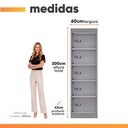 Ver imagem 3 de Armário Multiuso para Lavanderia 2 Portas 4 Prateleiras Madrid