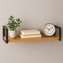 Ver imagem 2 de Prateleira Suspensa Industrial Nicho Decorativo 30x60cm