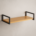 Ver imagem 1 de Prateleira Suspensa Industrial Nicho Decorativo 30x60cm