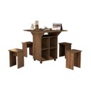 Ver imagem 1 de Mesa Dobravel Cozinha Multiuso Annie Basoto Brasil