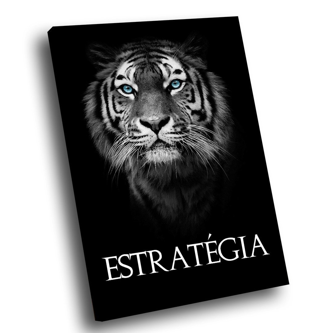 Quadro Tigre Estratégia