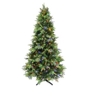 Arvore de Natal Decorativa com 400 Led e Movimento - 210cm