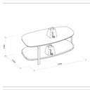 Ver imagem 3 de Mesa de Centro Linea Brasil Olimpo