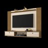 Painel para TV Cacá Cinomomo Off White Ripado - 2