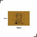 Ver imagem 2 de Tapete Capacho Love Dog Shih Tzu Amo Cachorro 60x40 Shitzu