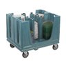 Carrinho transporte ajustável para pratos e bandejas Cambro ADC33 - AZUL ARDÓSIA ADC33401 - 1