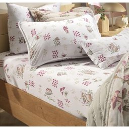 Jogo De Lençol Duas Peças 88x188x30 Mundo Kids ALTENBURG 088X188X30 SECRET MUSHROOM-COMPOSE - 1