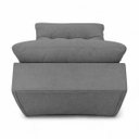 Ver imagem 4 de Poltrona Balance Leve Balanço Linho Premium Easy Clean Luxo para Sala Quarto Conforto Relaxante