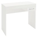Ver imagem 1 de Mesa Escrivaninha 1 Gaveta 91 Cm Branco Arly