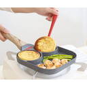 Ver imagem 4 de Panela Frigideira Antiaderente 3 Divisórias Ovo Carnes