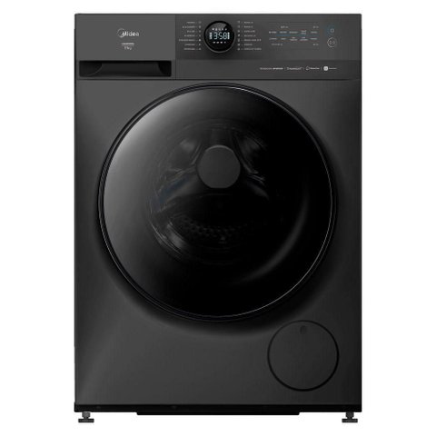 Máquina de Lavar midea 11kg slim Healthguard Conectada titanium Mf201w110wb/gk-01 110v