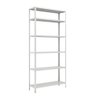 Estante de aço reforçado 300cm x 92,5cm x 58cm com 6 prateleiras - W3 060395 Aço W3 - 1