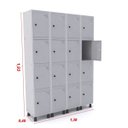 Ver imagem 2 de Roupeiro de Aço 16 Portas