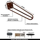 Ver imagem 2 de Kit 10 Pés de Metal 30 CM Hairpin Legs Mesa de Canto Rack e Puffs Bronze