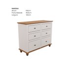 Ver imagem 3 de Comoda para Quarto de Bebê 6 Gavetas Joy