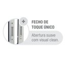 Ver imagem 4 de Porta Balcão de Correr Alumínio Sasazaki 6 Folhas Multiflex Vidro Temperado Aluminium 216,5 x 250,5C