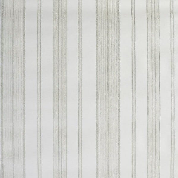 Papel de Parede Importado Lavável Listrado Off White Prata - 3