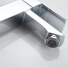 Torneira Banheiro Lavabo Fria Quadrada 1/4 Volta Luxo Cromada, Metal, Inox Aço, Premium, Gourmet, Ba - 4