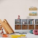 Ver imagem 2 de Papel de Parede Infantil Sonhos 4231 Linho Bege-marron Claro Bobinex 10 M X 53 Cm