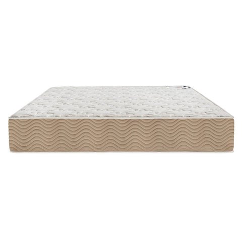 Colchão Molas Casal Suede Café com Leite (1.38x1.88)