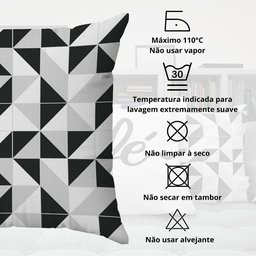 Kit Capas Almofadas Decorativas Minimalista 5 45x45 ID Decor - 6