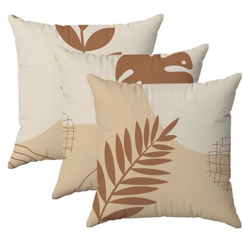 Kit Capas Almofadas Decorativas Minimalista 5 45x45 ID Decor