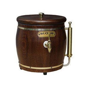 Chopeira Rustica Suporte para 2 garrafas Art Chopp