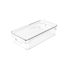 Organizador Clear com Tampa Natural OC 250 OU - 1