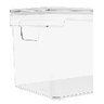 Organizador Clear com Tampa Natural OC 350 OU - 3