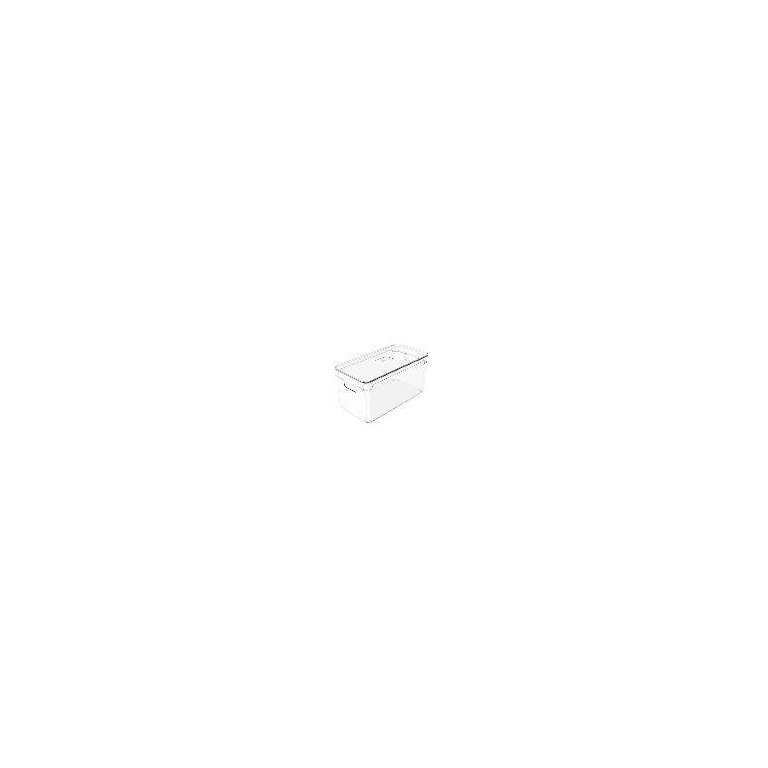 Organizador Clear com Tampa Natural OC 350 OU Organizador Clear com Tampa Natural OC 350 OU