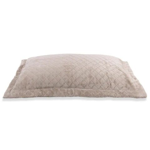 Porta Travesseiro Plush Inove Liso 55 x 80 cm Cevada Hedrons