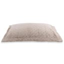 Ver imagem 1 de Porta Travesseiro Plush Inove Liso 55 x 80 cm Cevada Hedrons