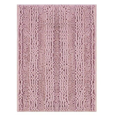 Tapete Passadeira Microfibra 60x120cm Pop Wave Rosé Kacyumara