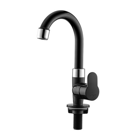 Torneira de Plastico Simples para Bancada Pia Cozinha (1000000533 34 35):preto
