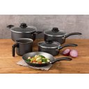 Ver imagem 6 de Jogo de Panelas Turim Alumínio Antiaderente 5Pc Chumbo Tramontina