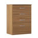 Ver imagem 2 de Cômoda 4460 04 Gavetas Astral Amedola Touch Demóbile