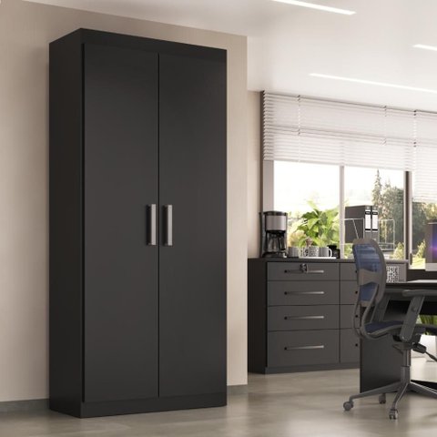 Armário de Escritório Miriam 2 Portas 1,85m Onix