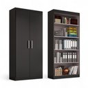 Ver imagem 4 de Armário de Escritório Miriam 2 Portas 1,85m Onix