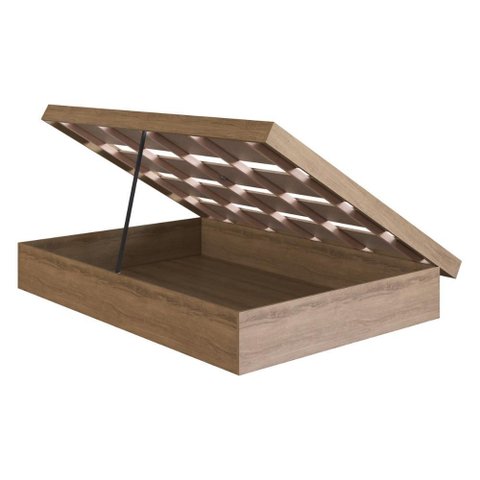 Cama de Casal para Colchão 188x138cm Multimóveis Cr40127 Mel