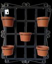Ver imagem 1 de Suporte Para Plantas em forma de Quadrado para 5 vasos