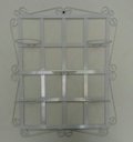Ver imagem 2 de Suporte Para Plantas Branco em forma de Quadrado para 5 vasos